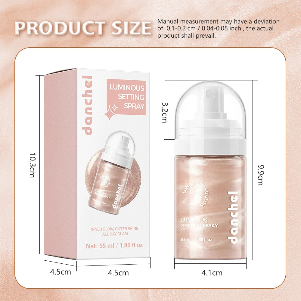 Luminous Setting Spray for Hydrating Dewy Makeup Finish - 17