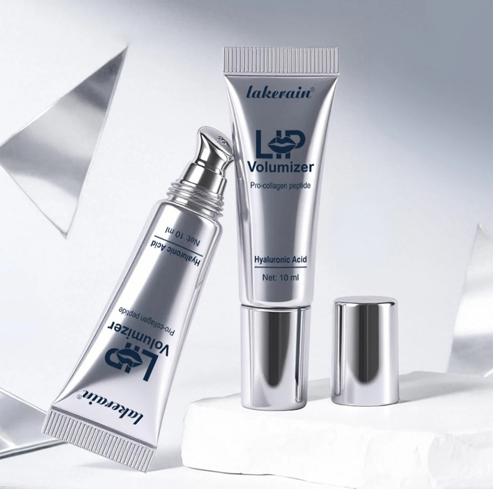 Hydrating Hyaluronic Acid Lip Plumper Oil for Smooth Glossy Finish - 18