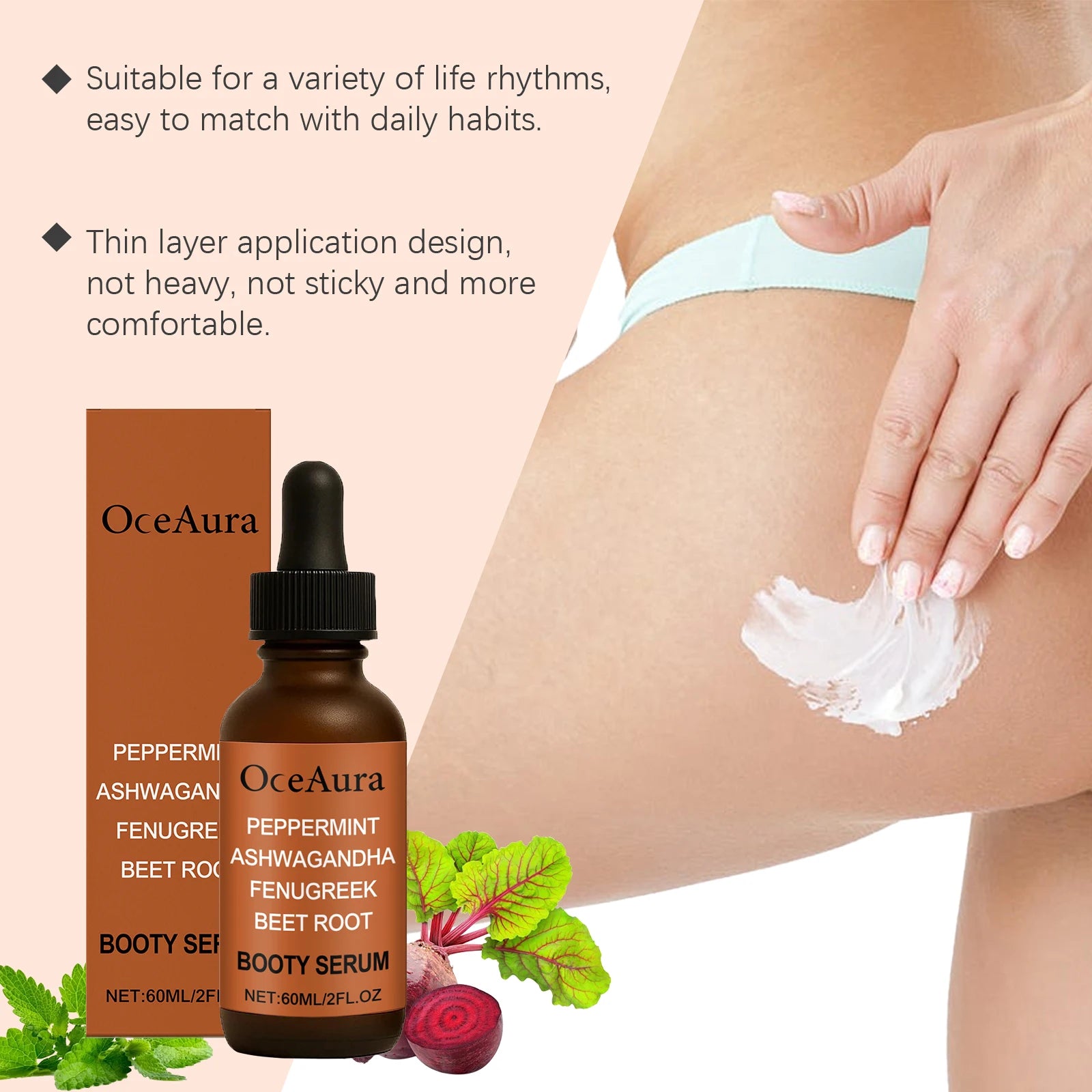 Butt Lifting and Firming Massage Serum for Fuller Curves - 11