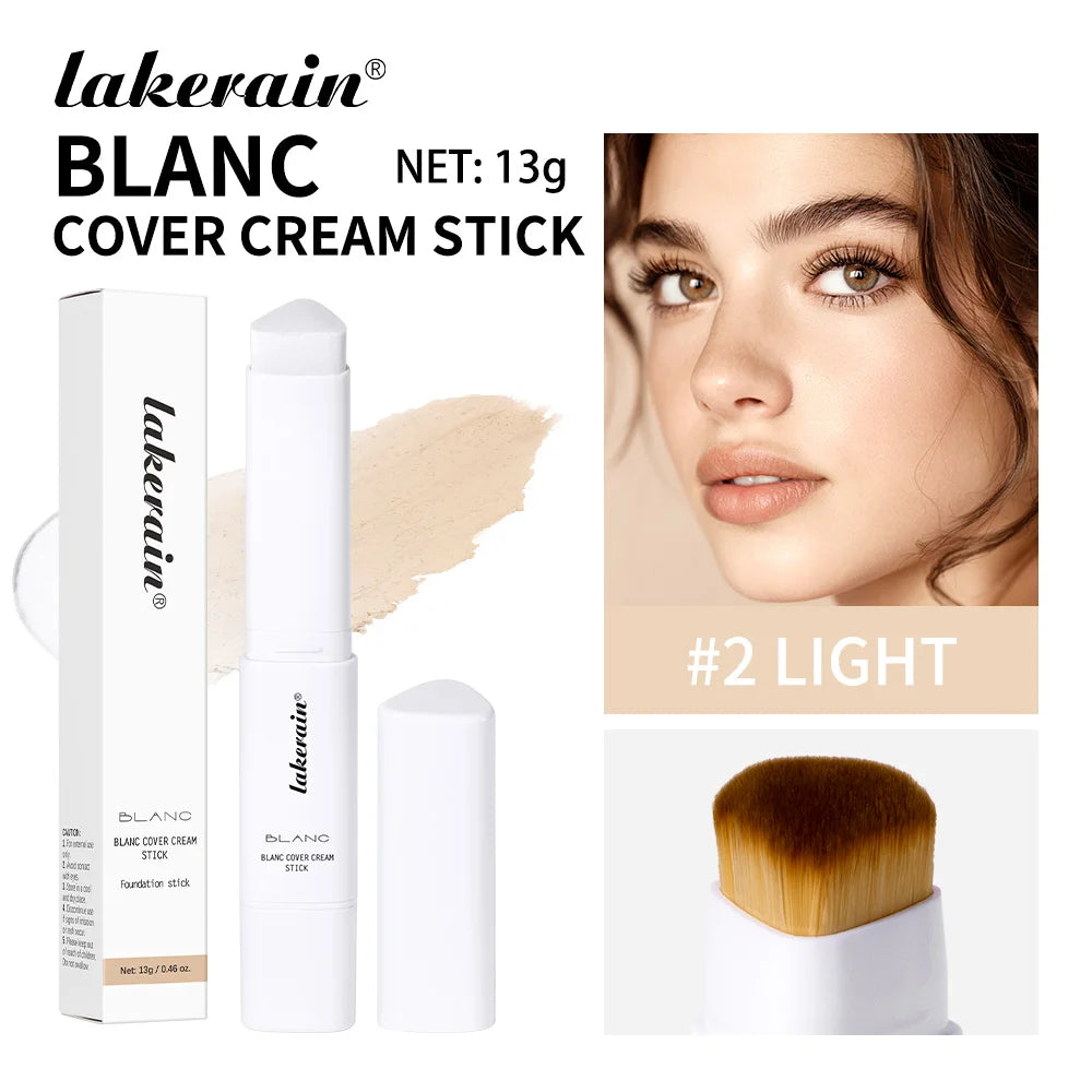 Color-Changing Foundation Stick with Built-in Blending Brush - 30