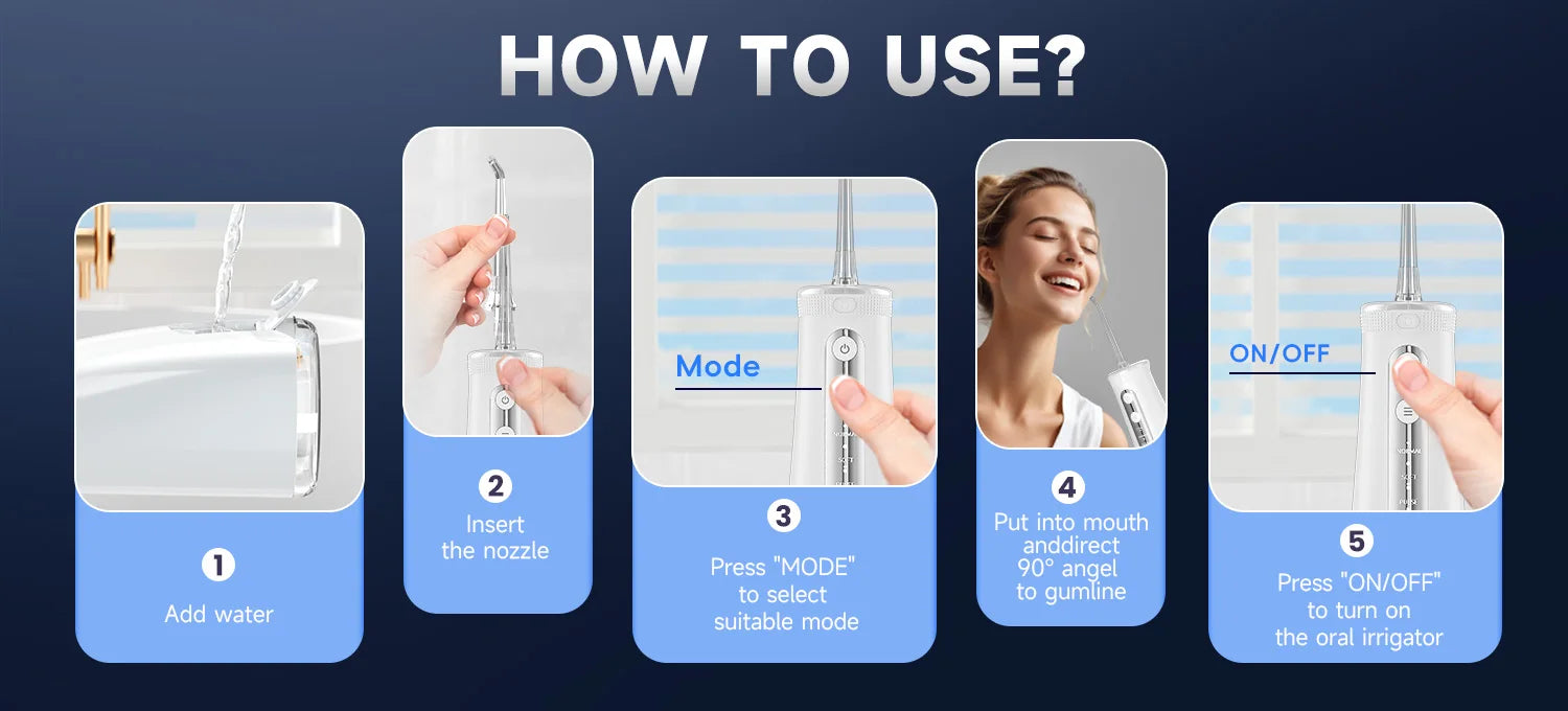 Electric Toothbrush and Water Flosser Combo Kit for Deep Teeth Cleaning - 13