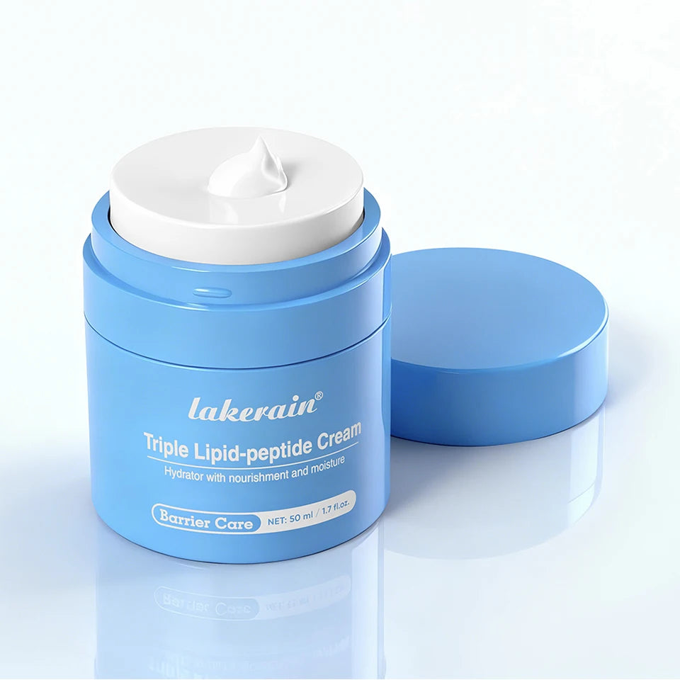 Triple Lipid Peptide Moisturizing Face Cream for Dry and Sensitive Skin