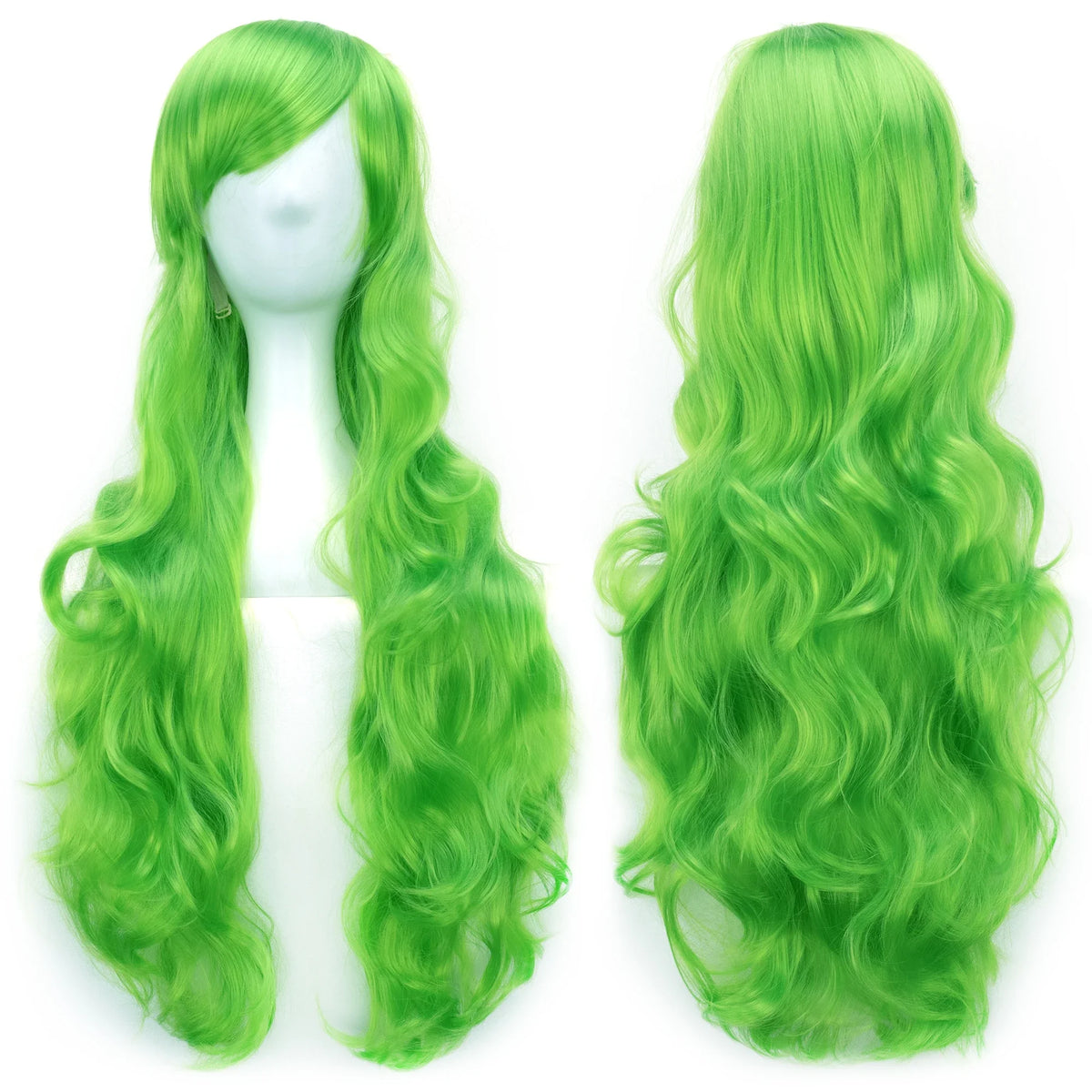 Long Curly Heat-Resistant Synthetic Cosplay Wig for Costume Parties