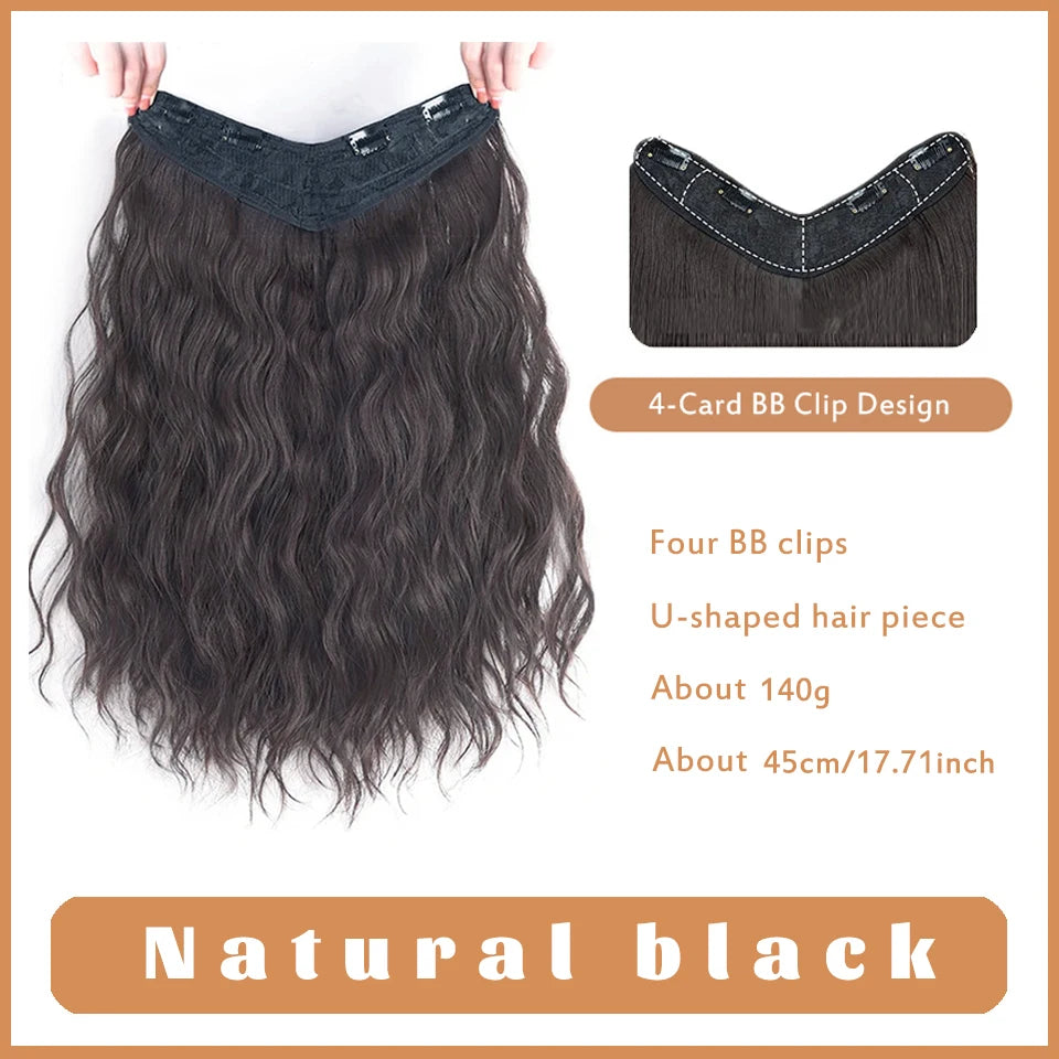 Wavy Clip-In Hair Extensions for Voluminous Styles - 21