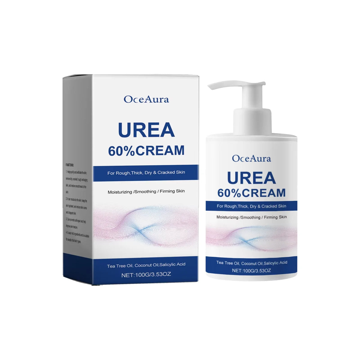 60% Urea Moisturizing Cream for Cracked Heels and Dry Rough Skin