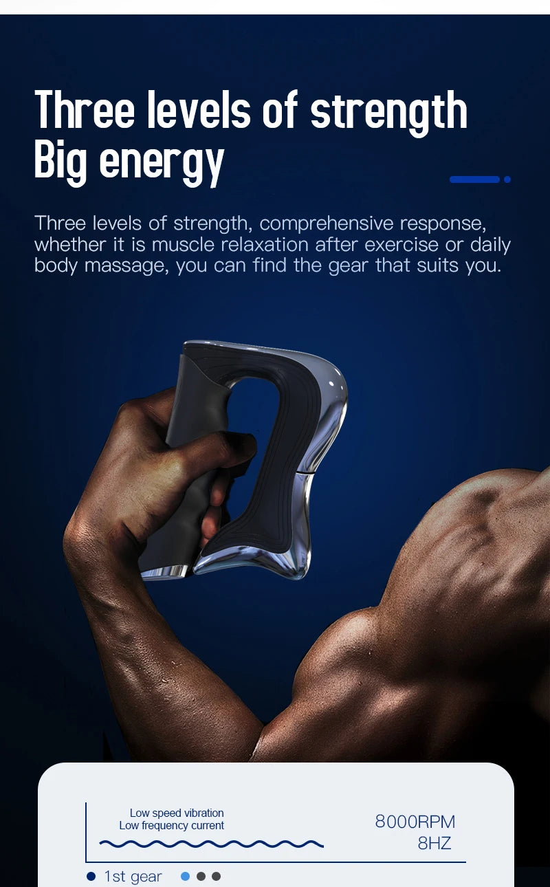 Electric Muscle Scraper Massager for Deep Tissue Relief and Recovery - 10