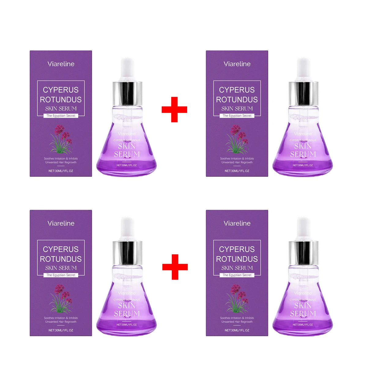 Hair Growth Inhibitor Serum for Smooth Skin After Shaving or Waxing