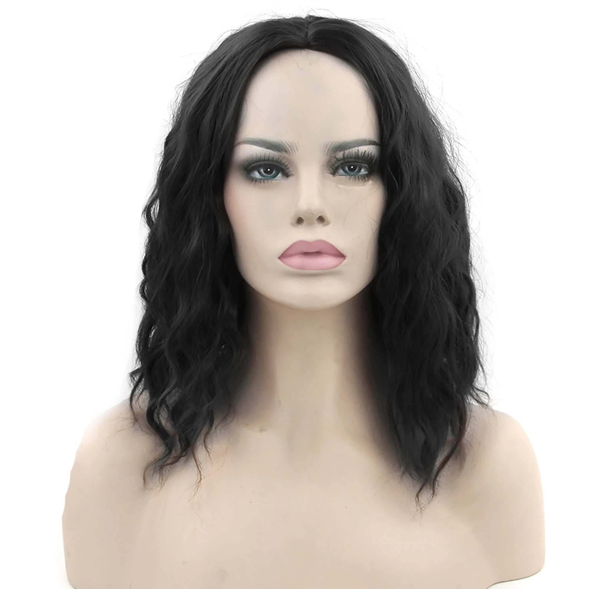 Short Curly Bob Wig for Daily Wear or Cosplay - 3