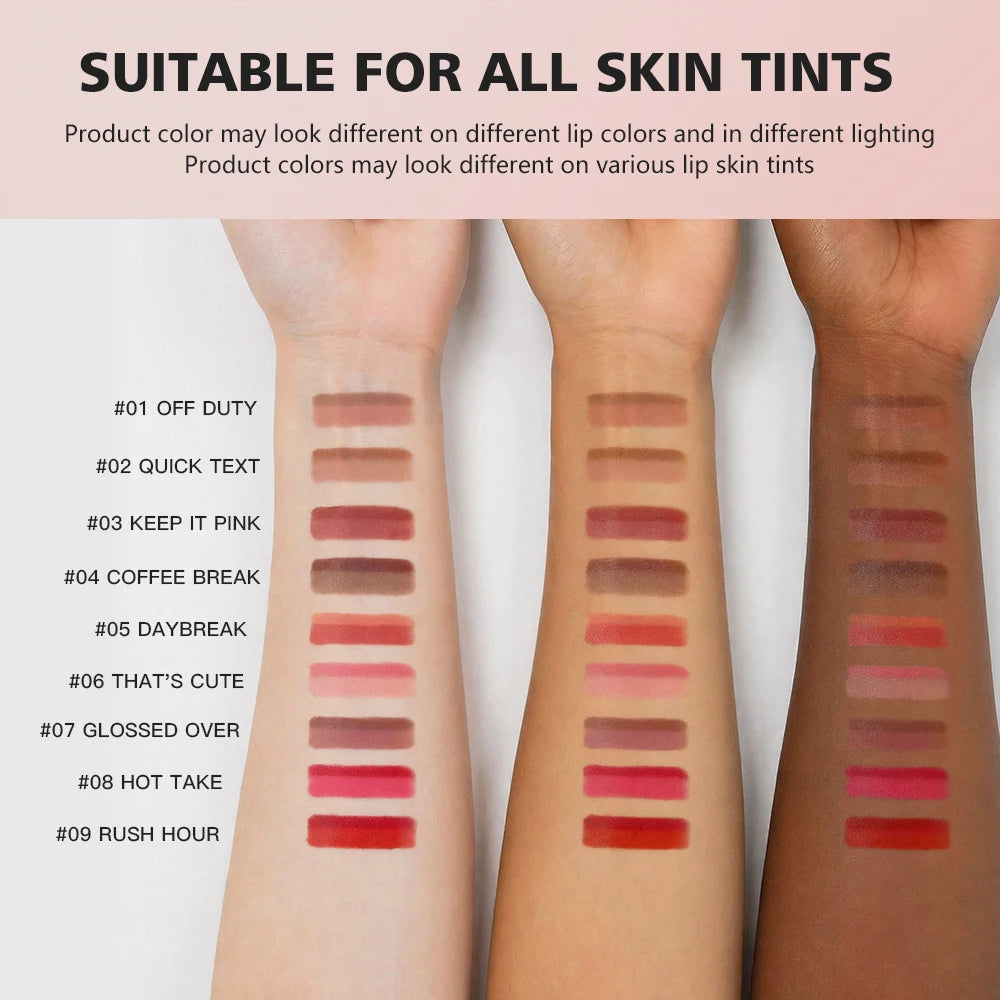 2-in-1 Dual Ended Matte Lip Contour Liner and Hydrating Gloss Pen