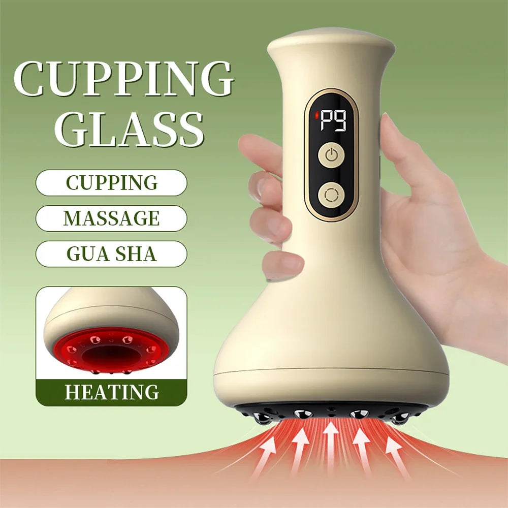 Electric Cupping and Gua Sha Massage Tool for Pain Relief and Recovery - 4