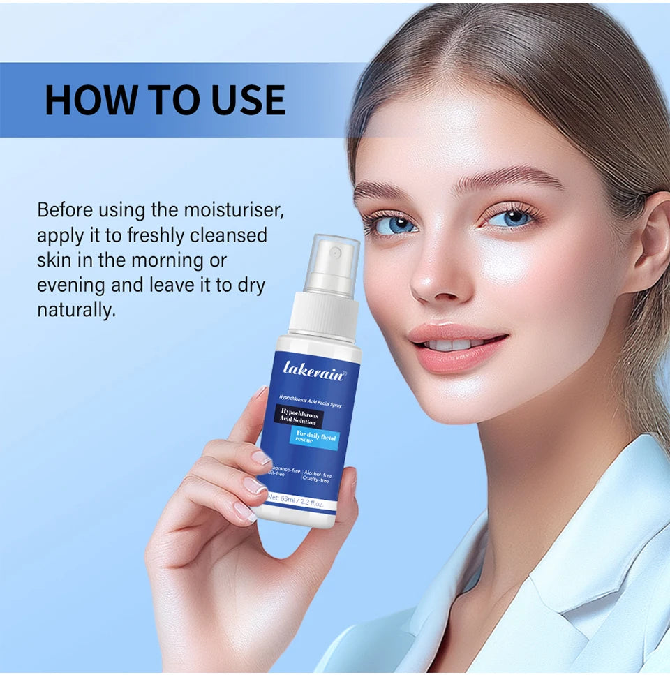 Hypochlorous Acid Facial Spray for Acne Redness and Piercing Aftercare - 13