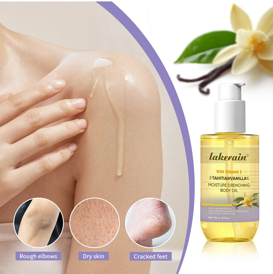 Moisture Drenching Body Oil for Dry Skin and Radiant Glow