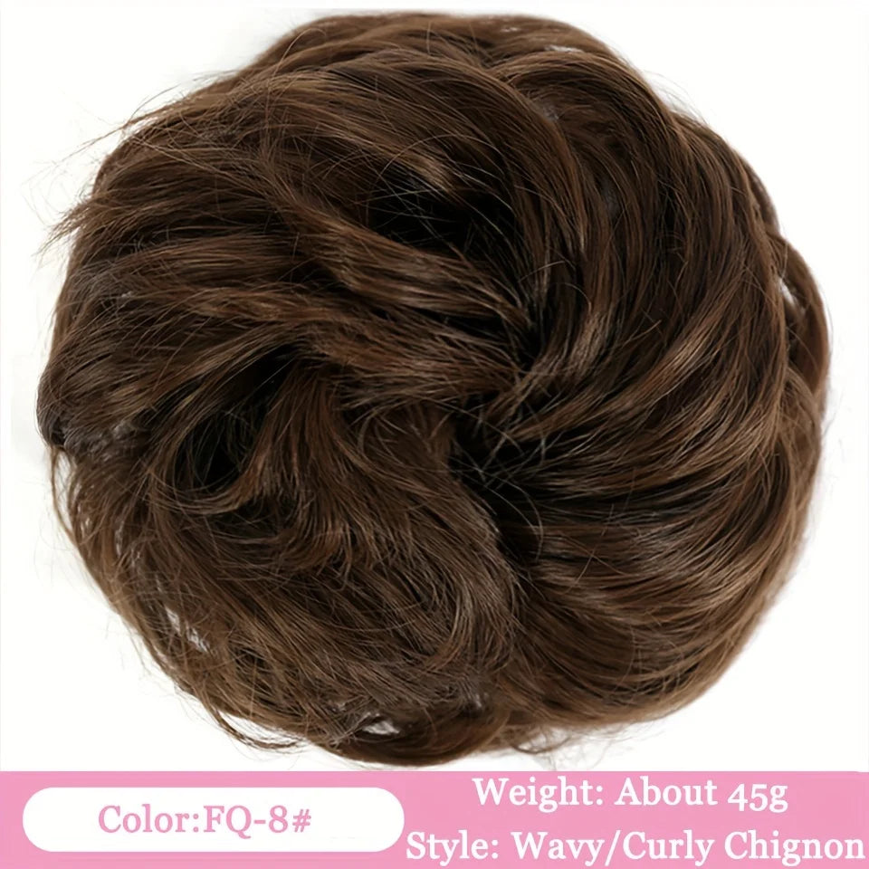 Messy Bun Hair Extension with Elastic Band - 47