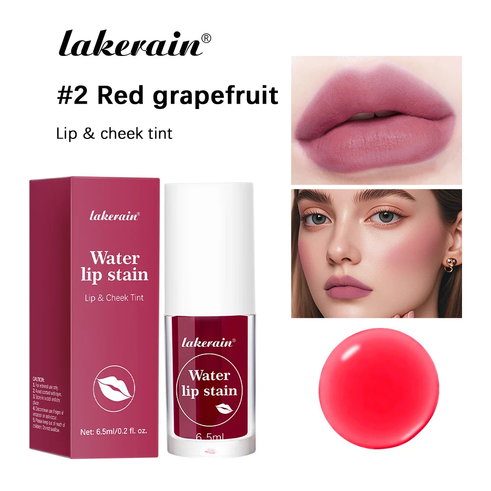 Waterproof Moisturizing Lip Tint and Liquid Blush for All-Day Wear - 25