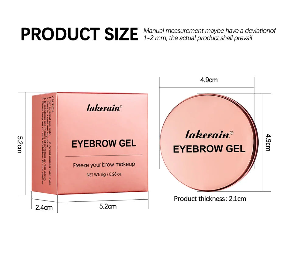 Waterproof Sculpting Brow Styling Gel for Natural Long-Lasting Brows - 14