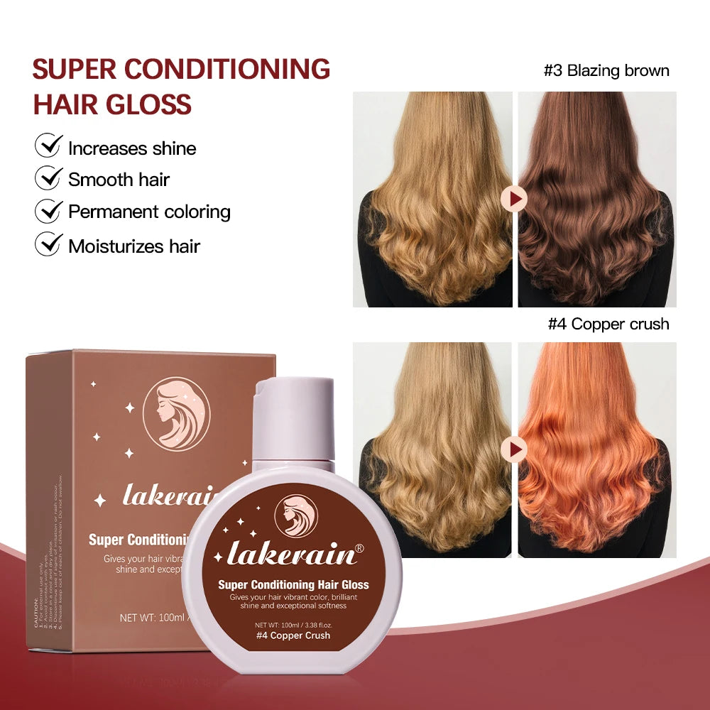 Conditioning Hair Gloss for Vibrant Color and Mirror-Like Shine - 1
