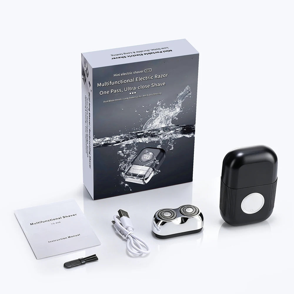 Portable Electric Foil Shaver with Floating Blades for Men - 16