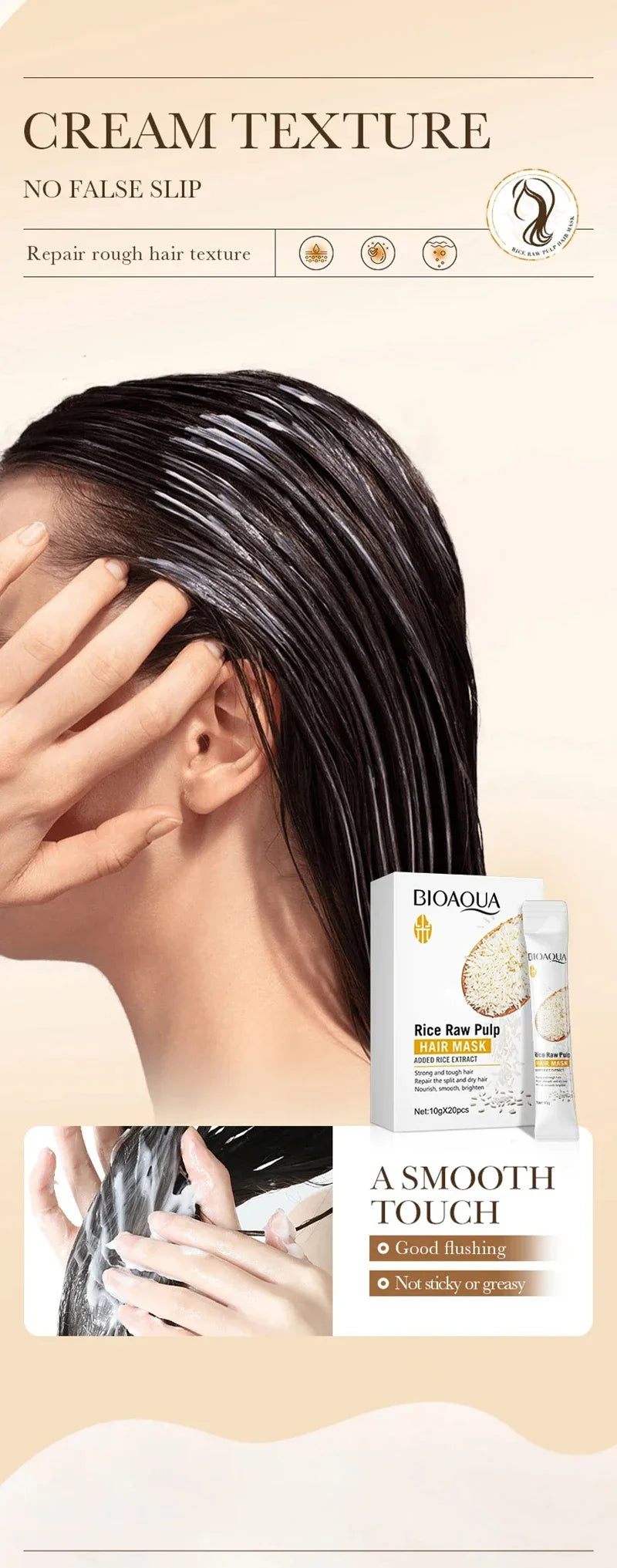 Magical Hair Repair Mask for Dry Frizzy Hair and Split Ends - 18