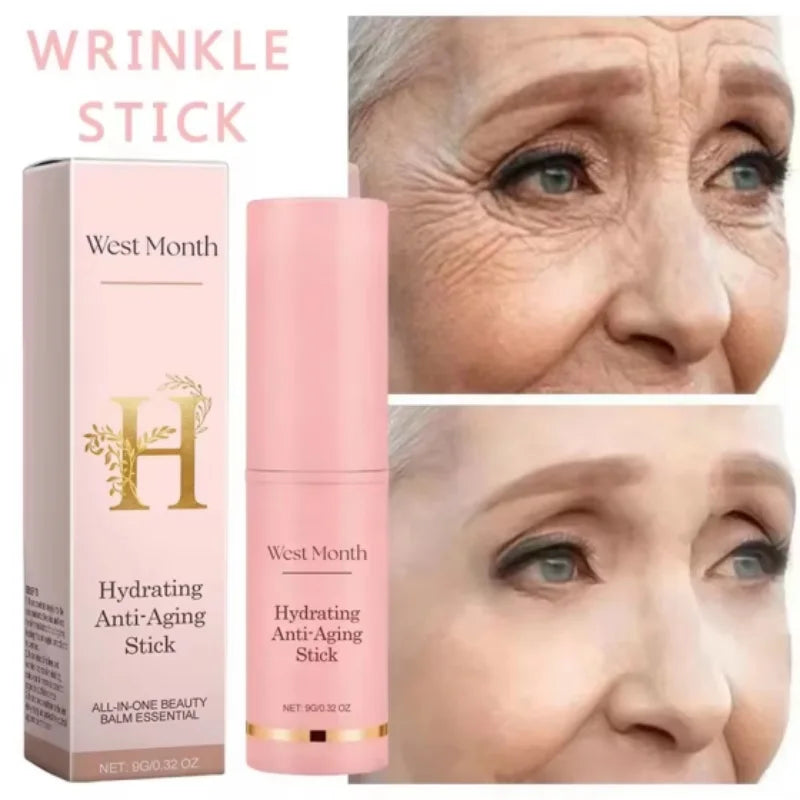Collagen Anti-Aging Moisturizing Balm Stick for Face Wrinkle Reduction - 3