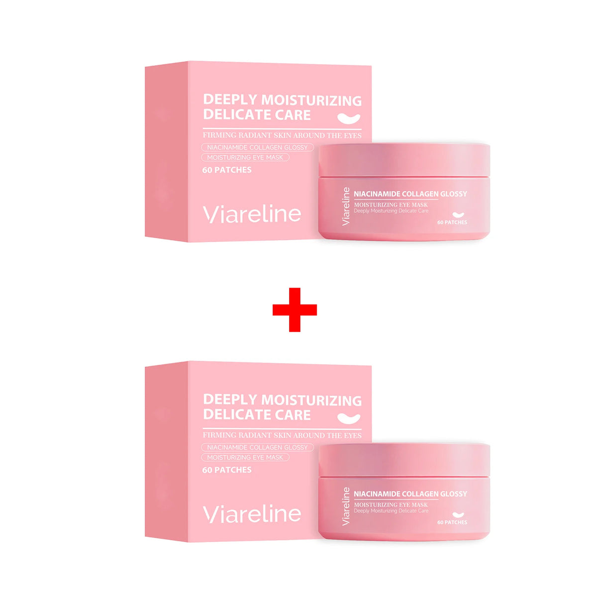 Niacinamide Collagen Eye Mask Patches for Dark Circles and Puffiness