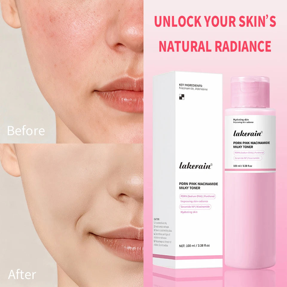 PDRN Niacinamide Milky Toner for Deep Hydration and Glowing Radiant Skin