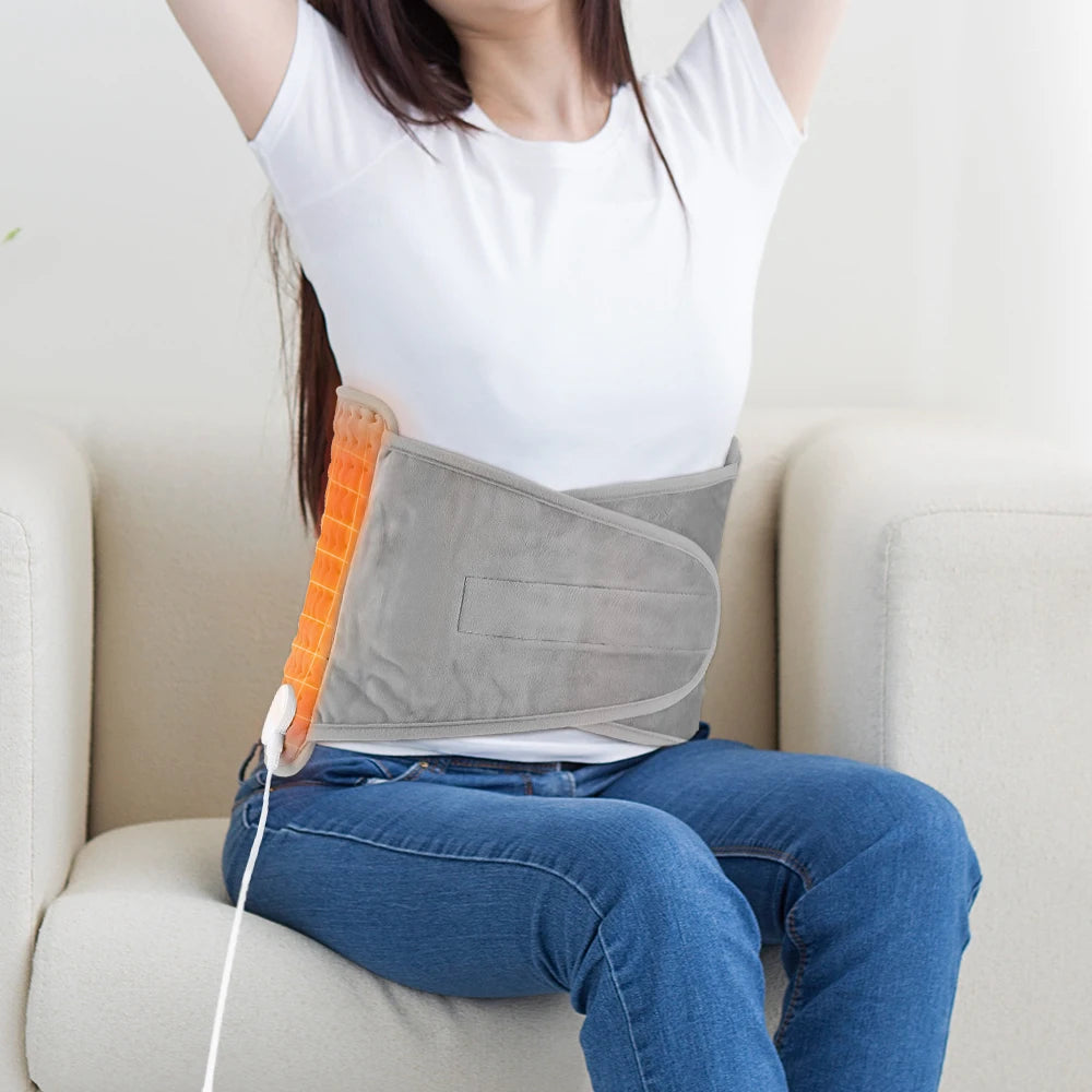 Electric Heating Waist Belt for Back Pain Relief and Winter Warming - 7