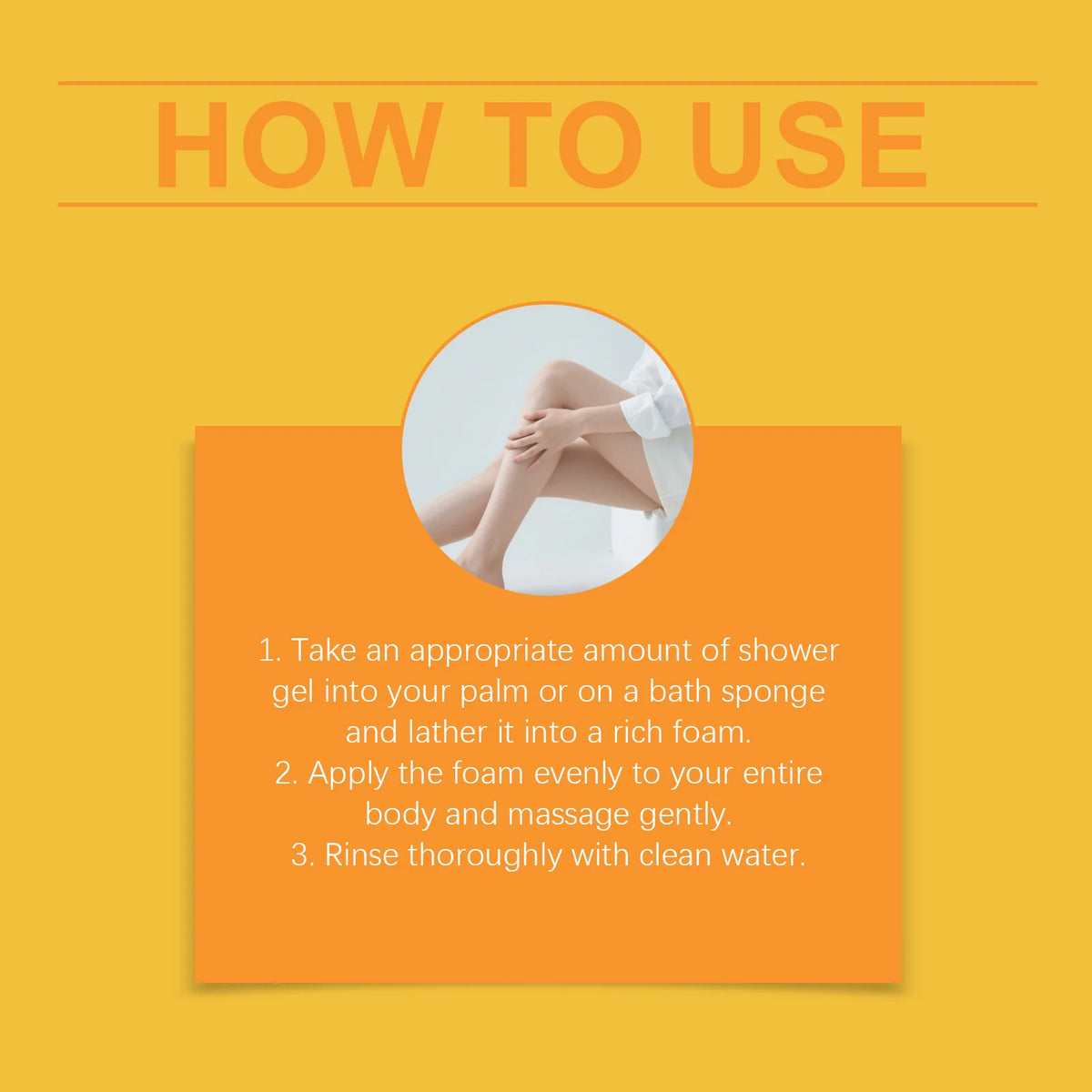 Anti-Mite and Acne Control Cleansing Body Wash for Oily Skin