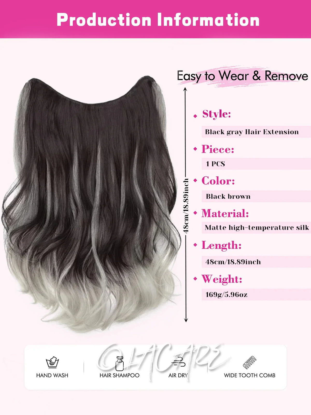 Wavy Clip-In Hair Extensions for Instant Volume and Length