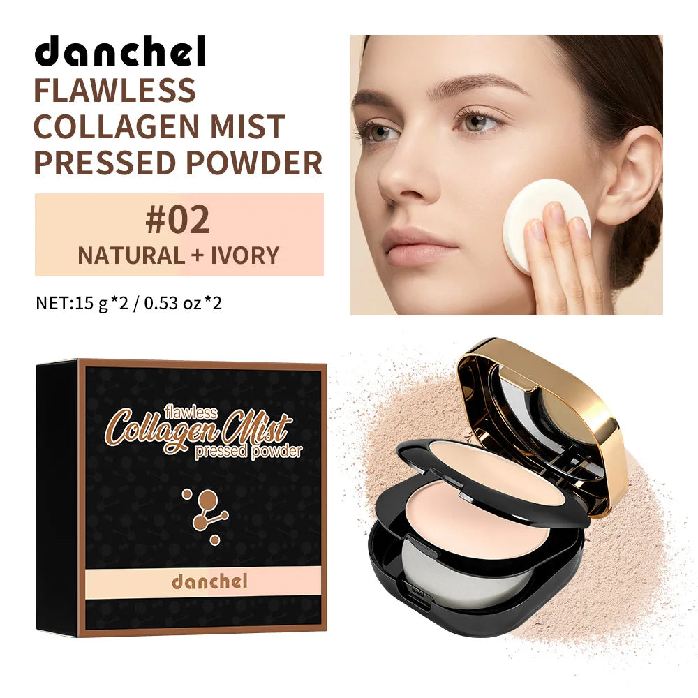 Double Layer Matte Setting Powder for Long-Lasting Oil Control and Coverage - 20