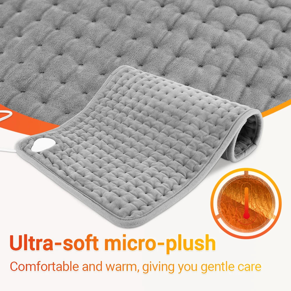Electric Heated Waist and Back Relief Wrap with Adjustable Settings - 10