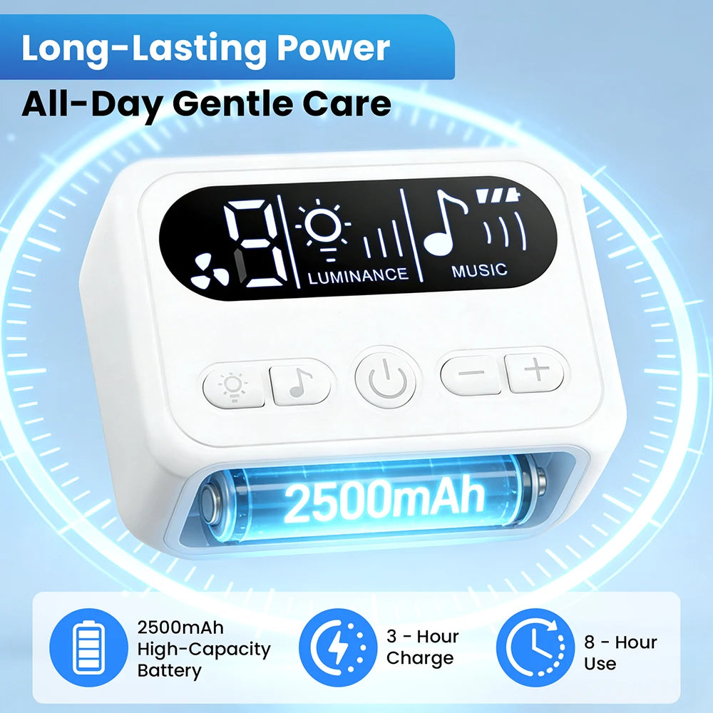 Electric Baby Nasal Aspirator with Music and Suction Control