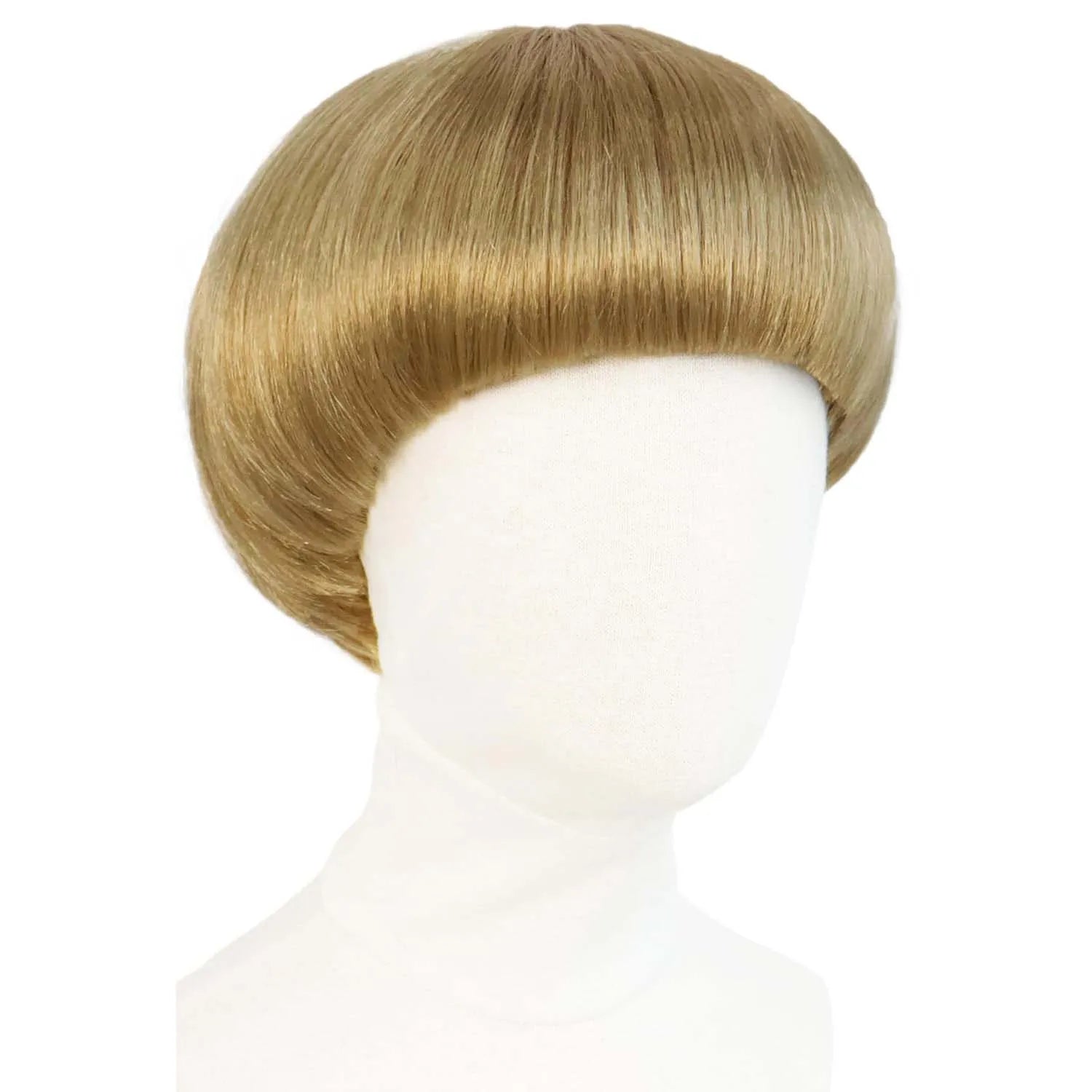Short Bowl Cut Synthetic Cosplay Wig for Parties and Anime Costumes - 11