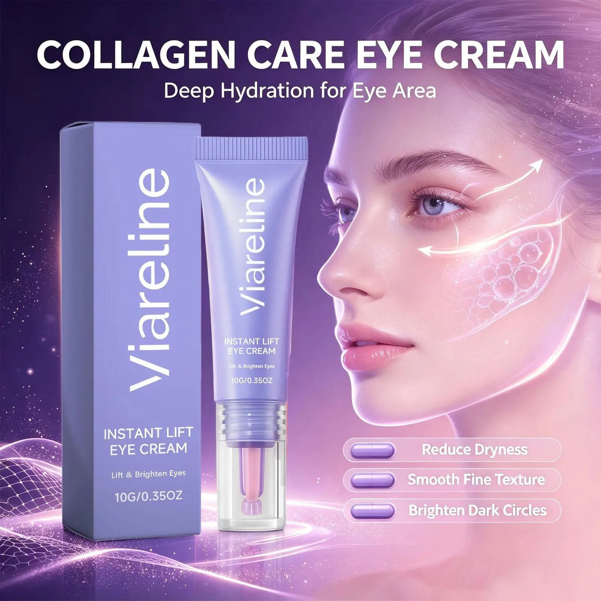 Collagen Eye Cream for Dark Circles and Fine Lines