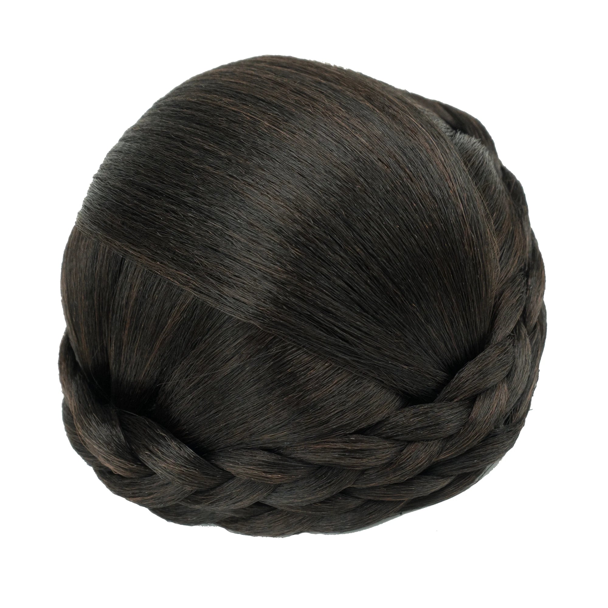 Braided Chignon Hair Bun Extension for Elegant Updos and Everyday Styling - 11