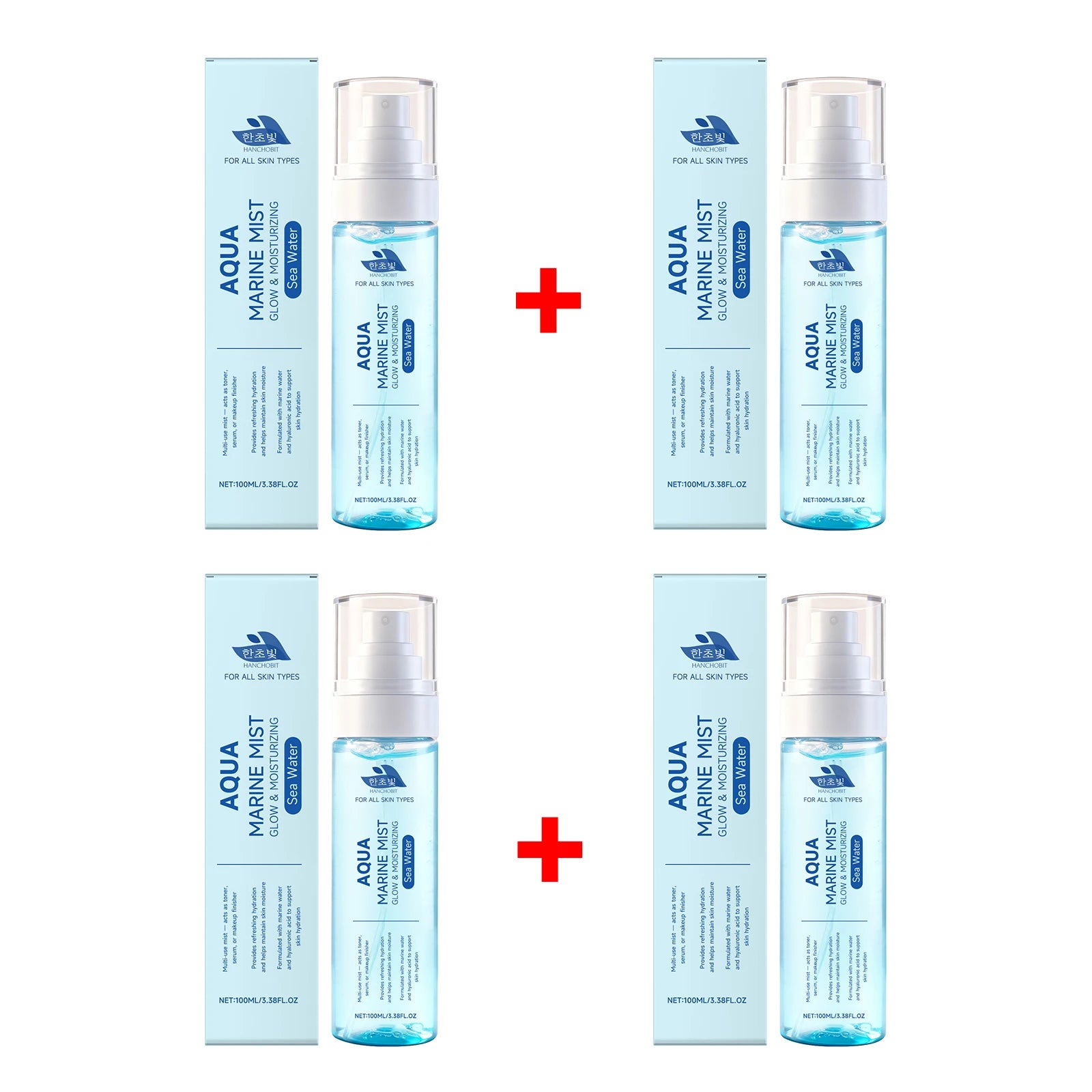 Sea Water and Hyaluronic Acid Hydrating Facial Mist for Glowing Skin - 14