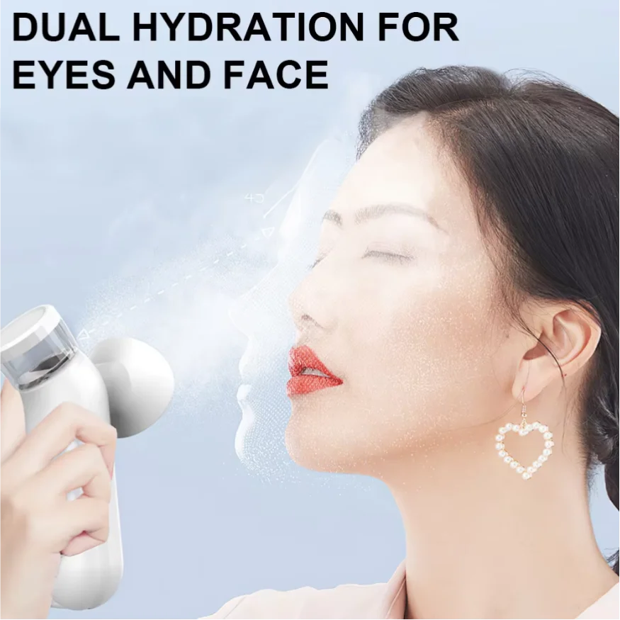Portable Eye Mist Sprayer and Facial Steamer for Dry Tired Eyes - 3