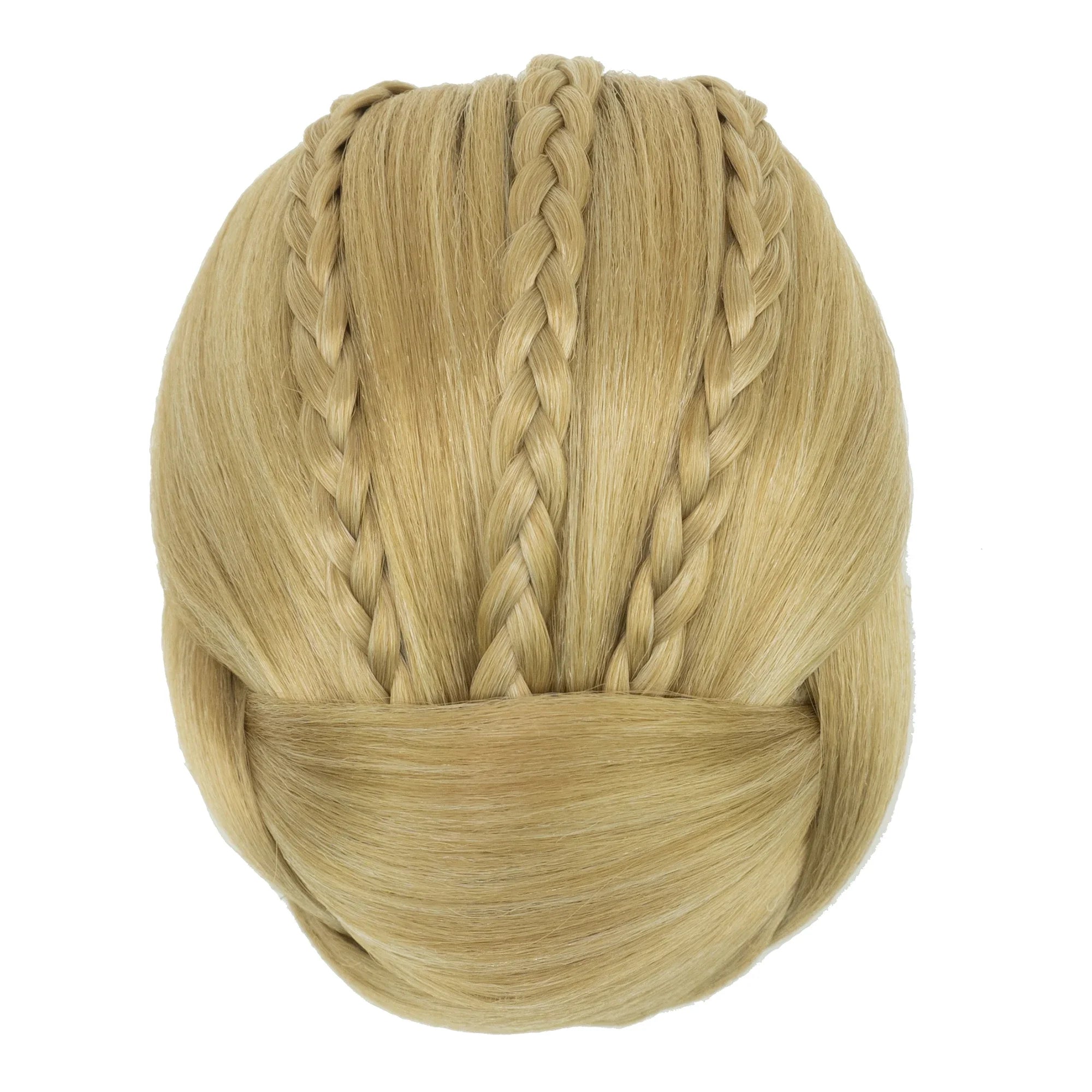 Synthetic Braided Chignon Hair Bun for Elegant Updos - 8