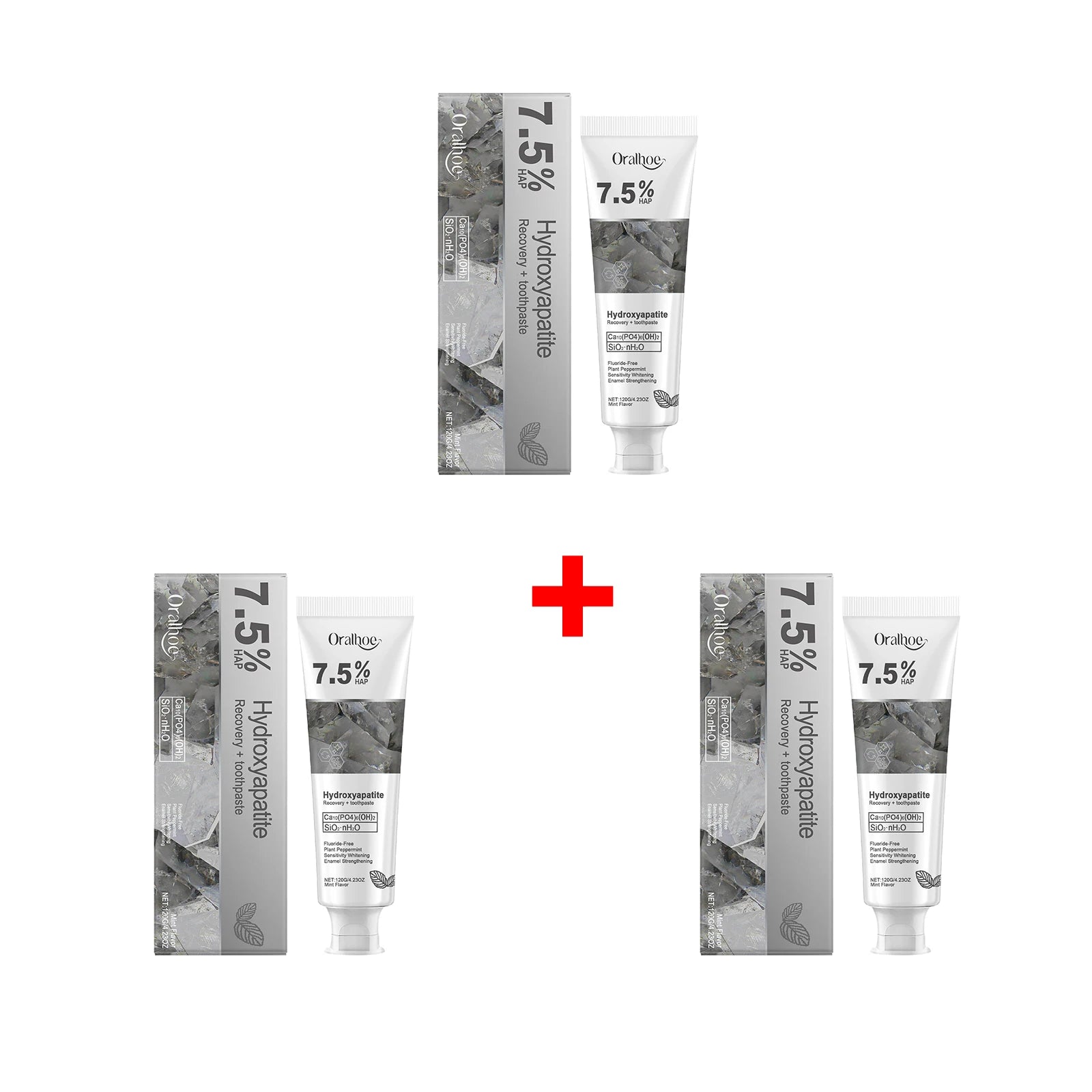 Hydroxyapatite Enamel Repair Whitening Toothpaste for Sensitive Teeth - 19