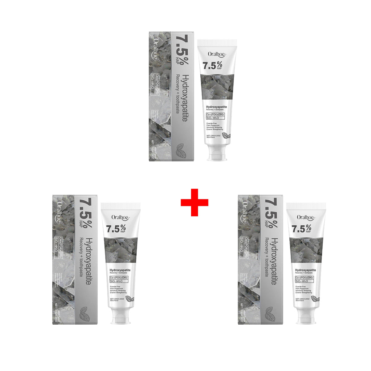 Hydroxyapatite Enamel Repair Whitening Toothpaste for Sensitive Teeth