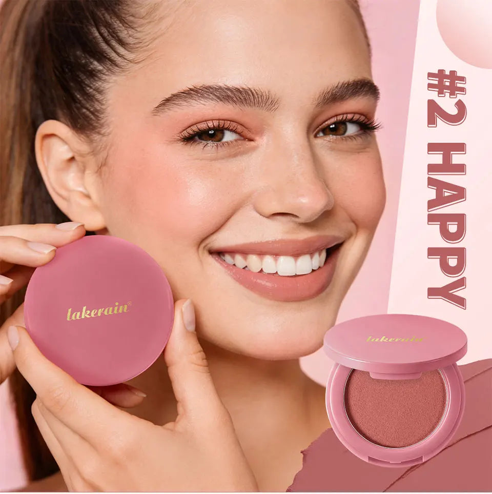 Matte Bouncy Cream-to-Powder Blush for Natural Long-Lasting Flush - 9