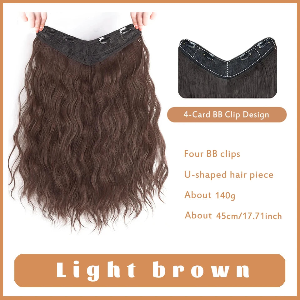 Wavy Clip-In Hair Extensions for Voluminous Styles - 22