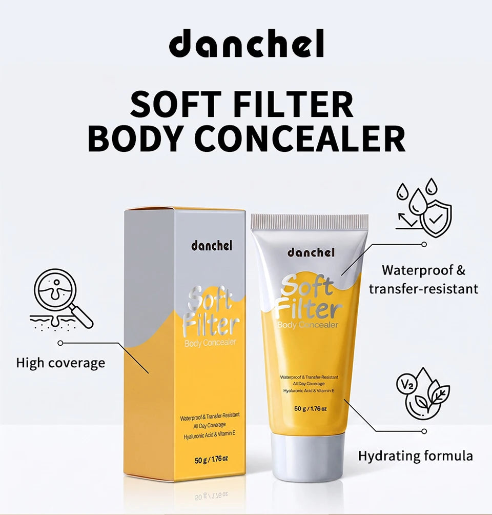 Waterproof Full Coverage Body Concealer for Scars Tattoos and Veins - 7