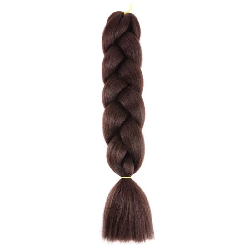 24-Inch Jumbo Braiding Hair Extensions for Long Protective Styles
