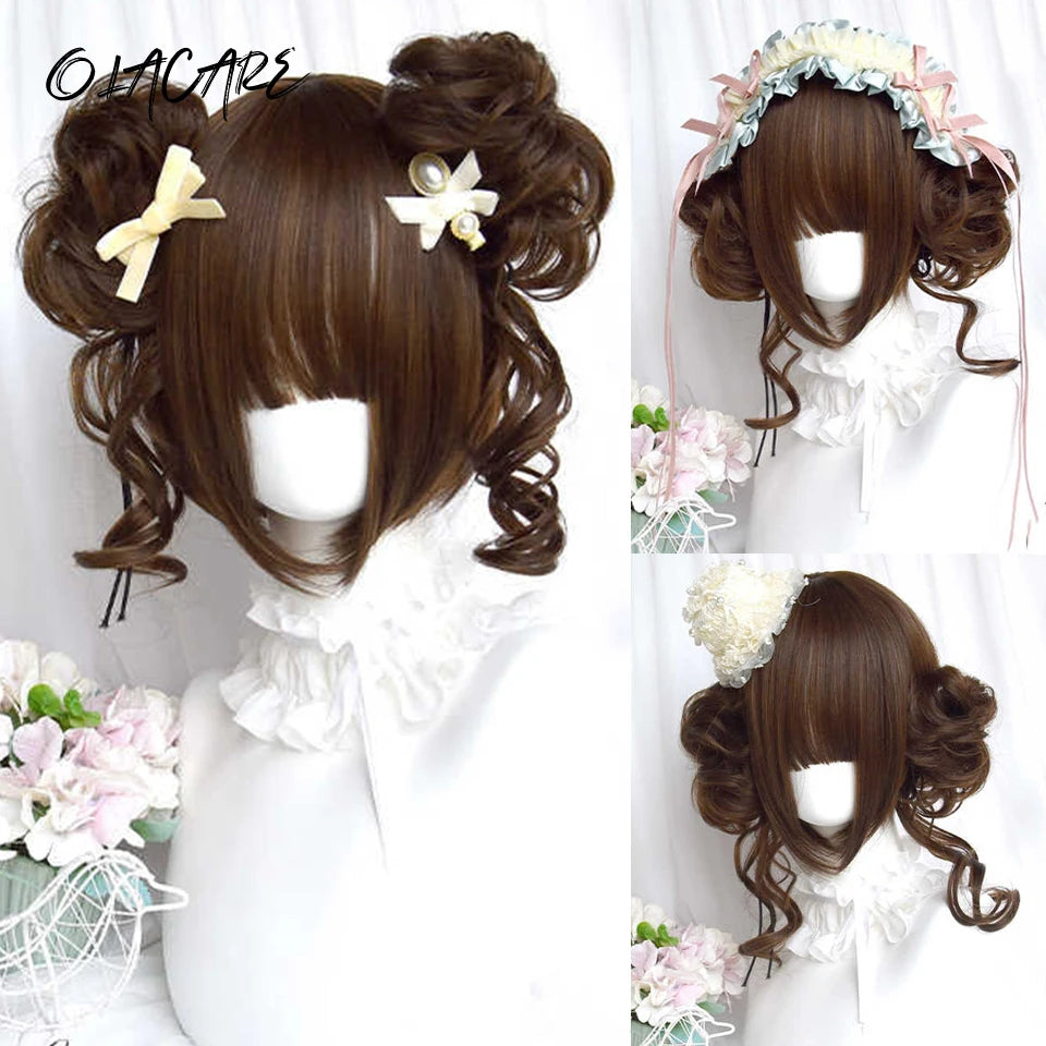 Short Natural Wave Cosplay Wig for Daily Wear
