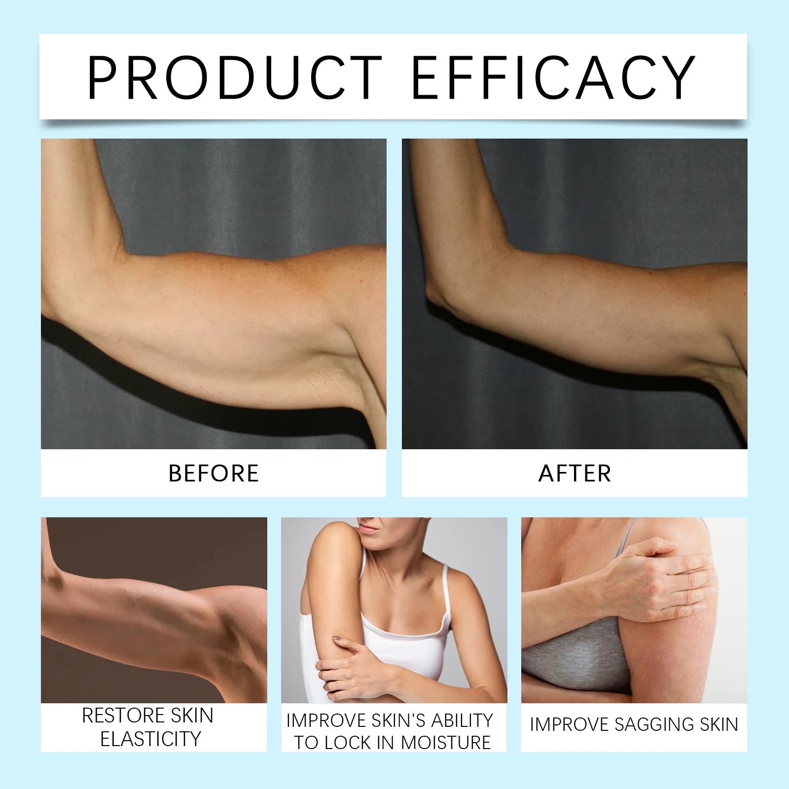 Body Firming Cream for Tightening Saggy Skin and Reducing Cellulite - 11