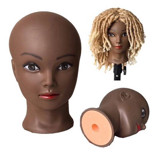 Professional Cosmetology Mannequin Head for Wig Styling and Training