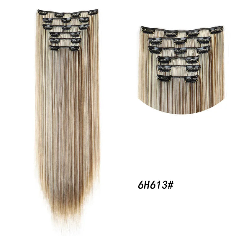 Long Curly Clip-In Hair Extensions for Instant Volume and Length - 29