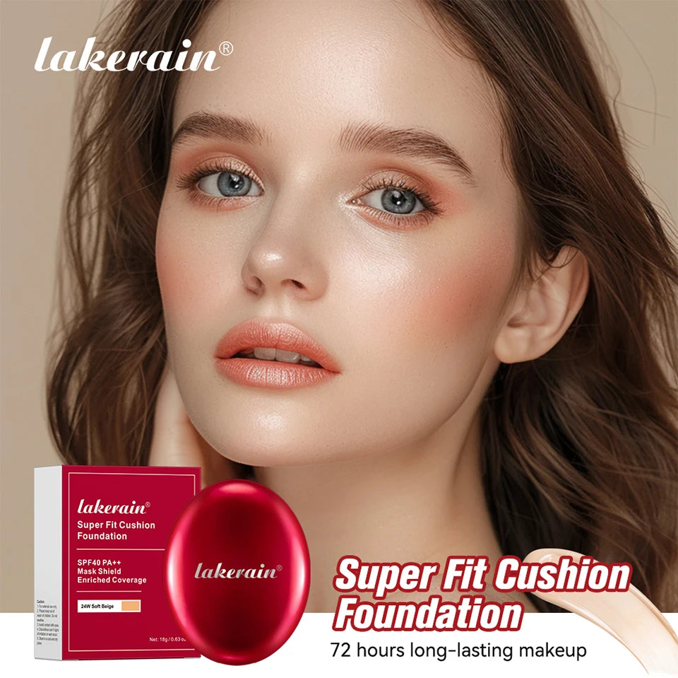Long-Lasting Waterproof Cushion Foundation Refill for Flawless Skin