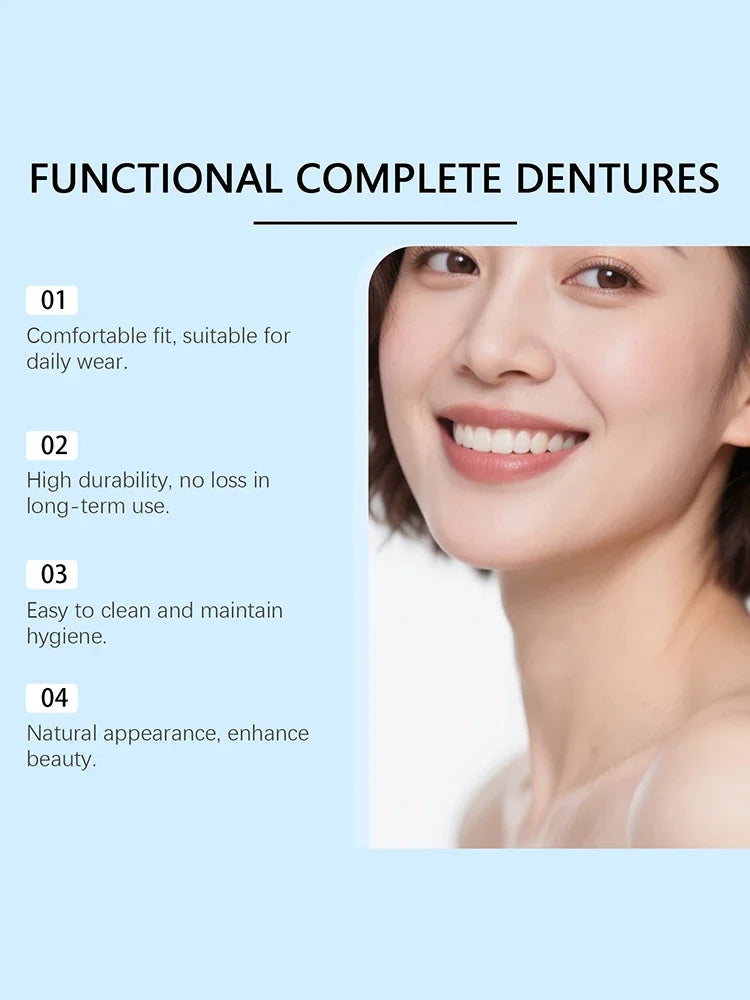 Instant Smile Cosmetic Dentures for Natural Looking Teeth and Confidence - 11