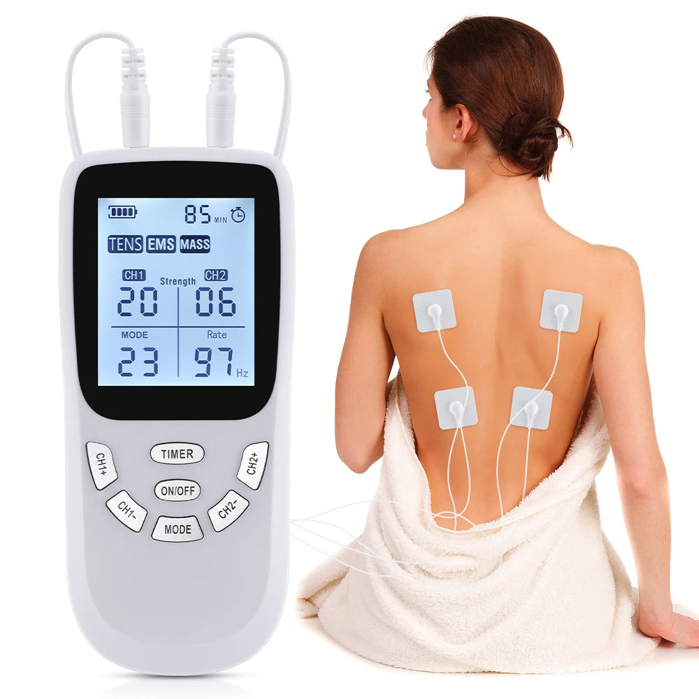 Digital TENS and EMS Muscle Stimulator for Pain Relief and Recovery - 2